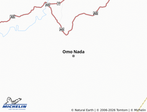 MICHELIN Ominada map - ViaMichelin