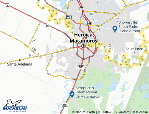 MICHELIN Fraccionamiento Paseo del Magisterio map - ViaMichelin