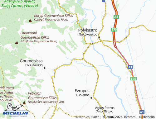 Carte MICHELIN Gorgopi - ViaMichelin