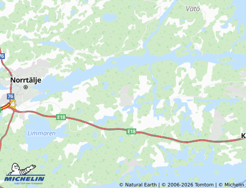 Mappa MICHELIN Björknäs - ViaMichelin