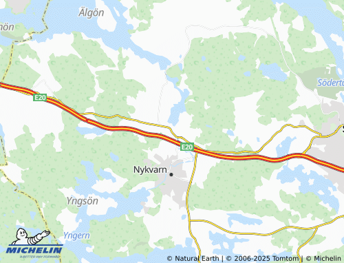 MICHELIN Berga map - ViaMichelin