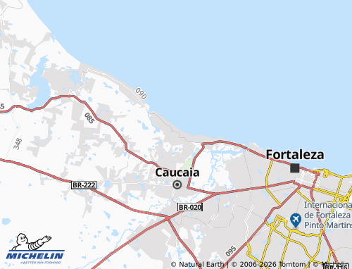 MICHELIN Barra Nova map - ViaMichelin