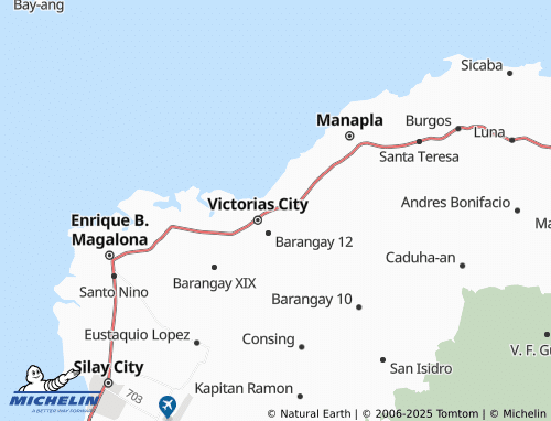 MICHELIN-Landkarte Barangay XXI - ViaMichelin