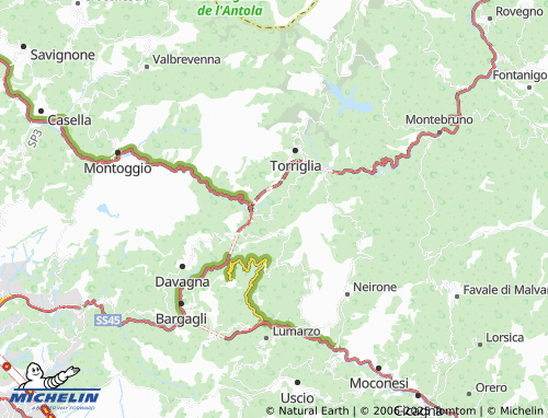 MICHELIN-Landkarte Cavorsi - ViaMichelin
