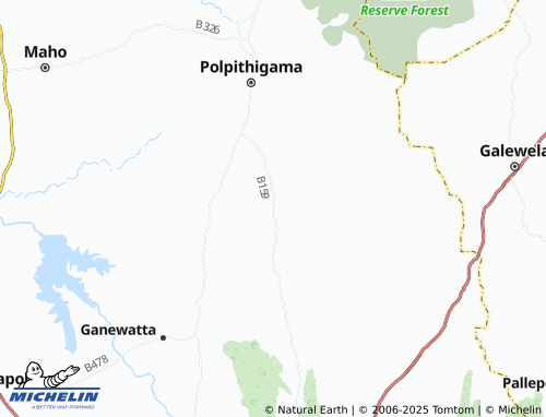 MICHELIN Maeliya South map - ViaMichelin
