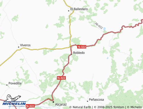 MICHELIN Robledo map - ViaMichelin