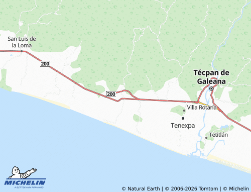 Mapa MICHELIN El Coral - ViaMichelin