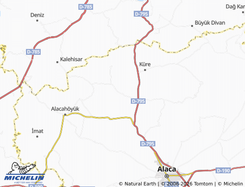 Mappa MICHELIN Kargın - ViaMichelin