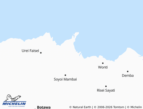 MICHELIN Dawoa map - ViaMichelin