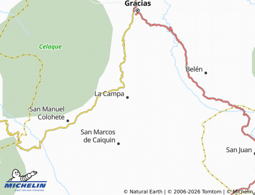 MICHELIN La Campa map - ViaMichelin
