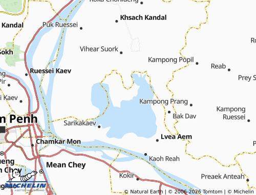 Mapa MICHELIN Barong - ViaMichelin