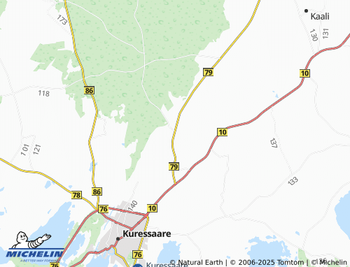 MICHELIN Laadjala map - ViaMichelin