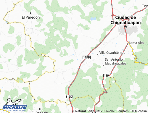 Mapa MICHELIN Tecoyuca - ViaMichelin