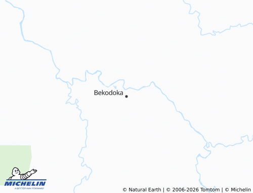 Mappa MICHELIN Bekodoka - ViaMichelin