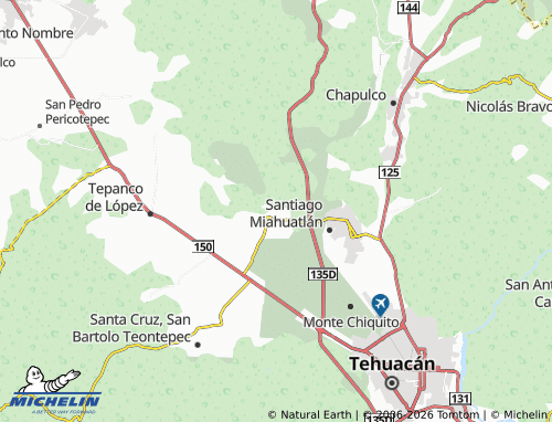 Mapa MICHELIN La Guadalupe - ViaMichelin