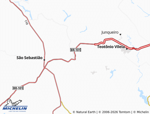 Mappa MICHELIN Riachão - ViaMichelin