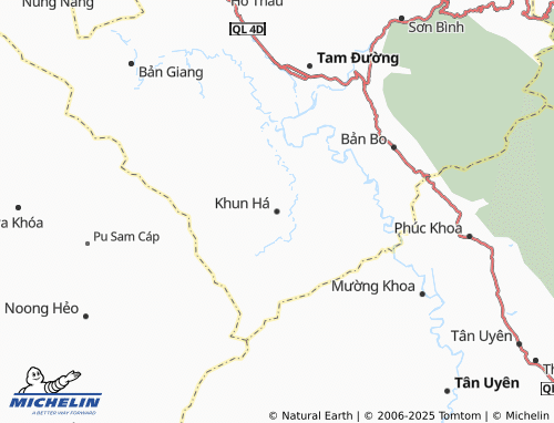 Carte MICHELIN Khun Há - ViaMichelin