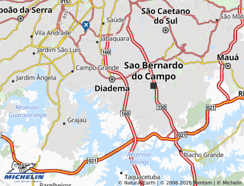 Carte MICHELIN Serraria - ViaMichelin