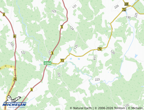 Mapa MICHELIN Tsirguliina - ViaMichelin