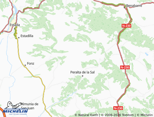 MICHELIN Calasanz map - ViaMichelin