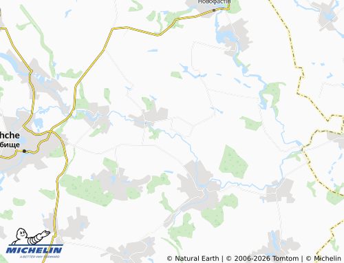 Mappa MICHELIN Yunashky - ViaMichelin