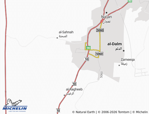 MICHELIN Al Yasmin map - ViaMichelin