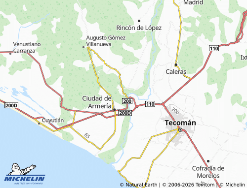 Carte MICHELIN Bugambilias - ViaMichelin