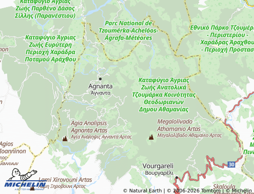 Carte MICHELIN Kryopigi - ViaMichelin
