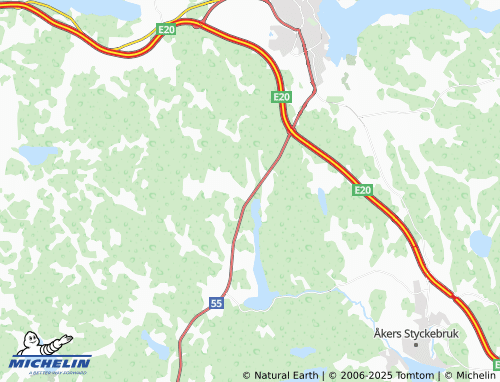 Mapa MICHELIN Norrlänna - ViaMichelin