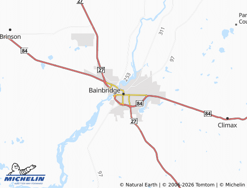 Carte MICHELIN Bainbridge - ViaMichelin