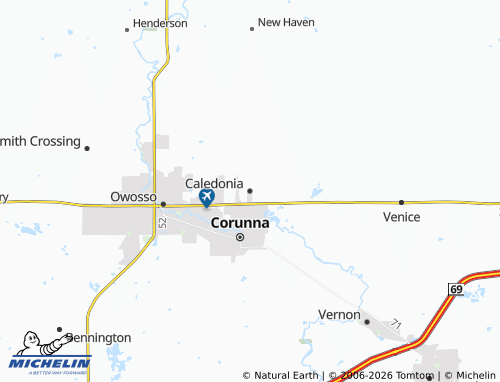 Mappa MICHELIN Caledonia - ViaMichelin