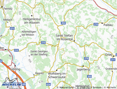 Mappa MICHELIN Ziprein - ViaMichelin