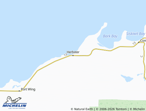 Kaart MICHELIN Herbster - ViaMichelin