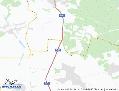 MICHELIN-Landkarte Novoberetske - ViaMichelin