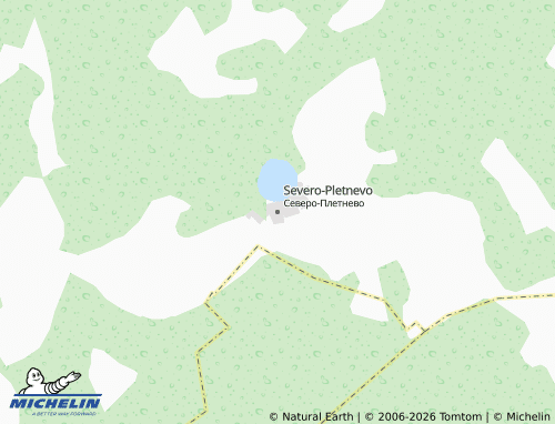 MICHELIN-Landkarte Severo-Pletnevo - ViaMichelin