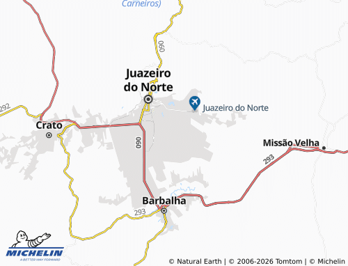 MICHELIN-Landkarte Tiradentes - ViaMichelin