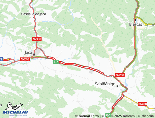 MICHELIN Gracionépel map - ViaMichelin