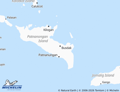 MICHELIN Busdak map - ViaMichelin