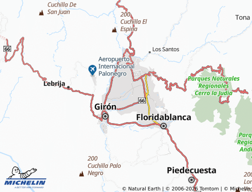 MICHELIN La Palma map - ViaMichelin