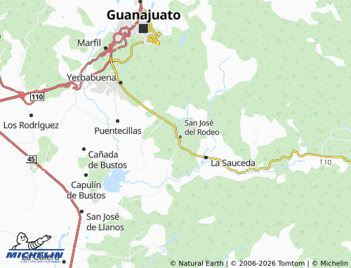 Mappa MICHELIN El Paraíso - ViaMichelin