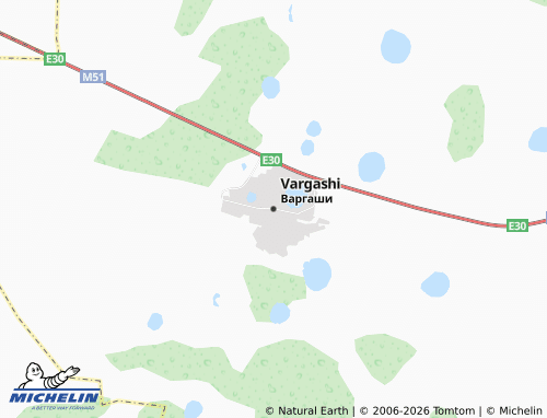 MICHELIN-Landkarte Vargashi - ViaMichelin