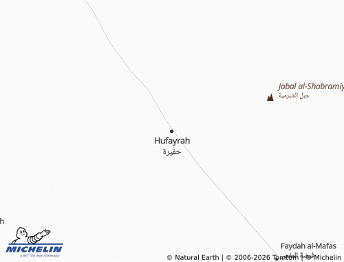 Carte MICHELIN Hufayrah - ViaMichelin
