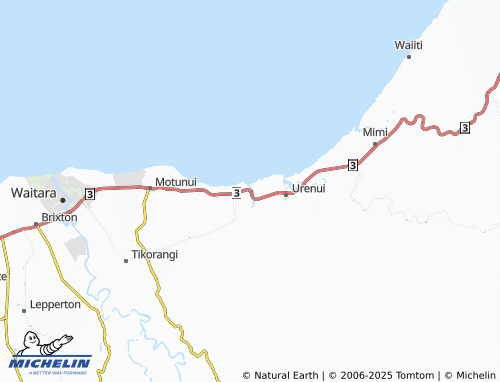 MICHELIN Onaero map - ViaMichelin