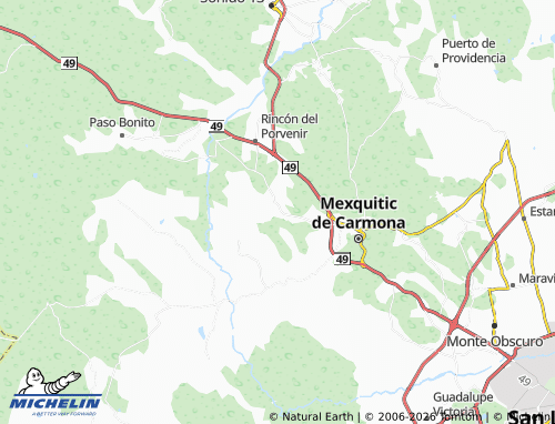 Mapa MICHELIN Rincón de San José - ViaMichelin