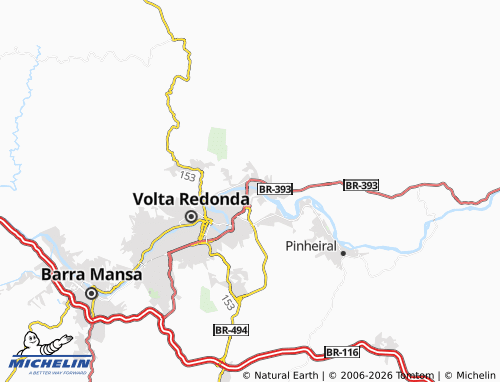Mapa MICHELIN Brasilândia - ViaMichelin