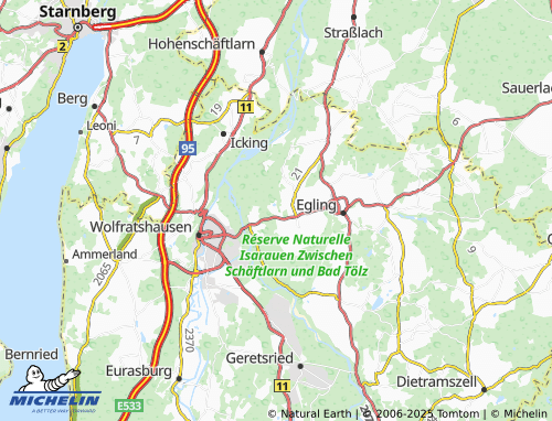 Carte MICHELIN Riedhof - ViaMichelin