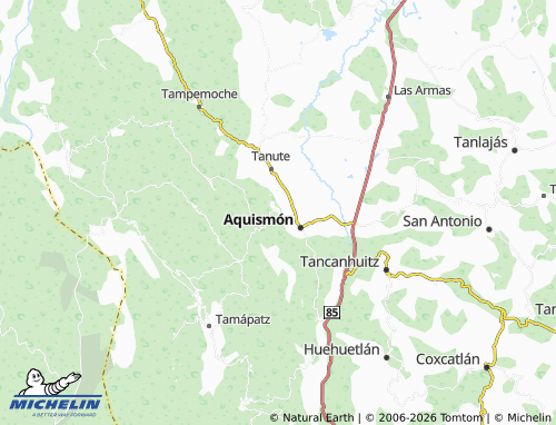Carte MICHELIN Tampate - ViaMichelin