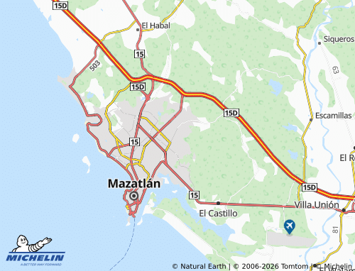 MICHELIN San Fernando map - ViaMichelin