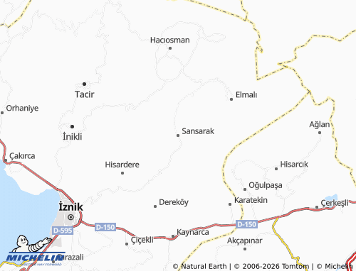 Mappa MICHELIN Sansarak - ViaMichelin