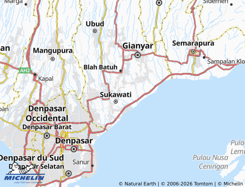 Mapa MICHELIN Saba - ViaMichelin